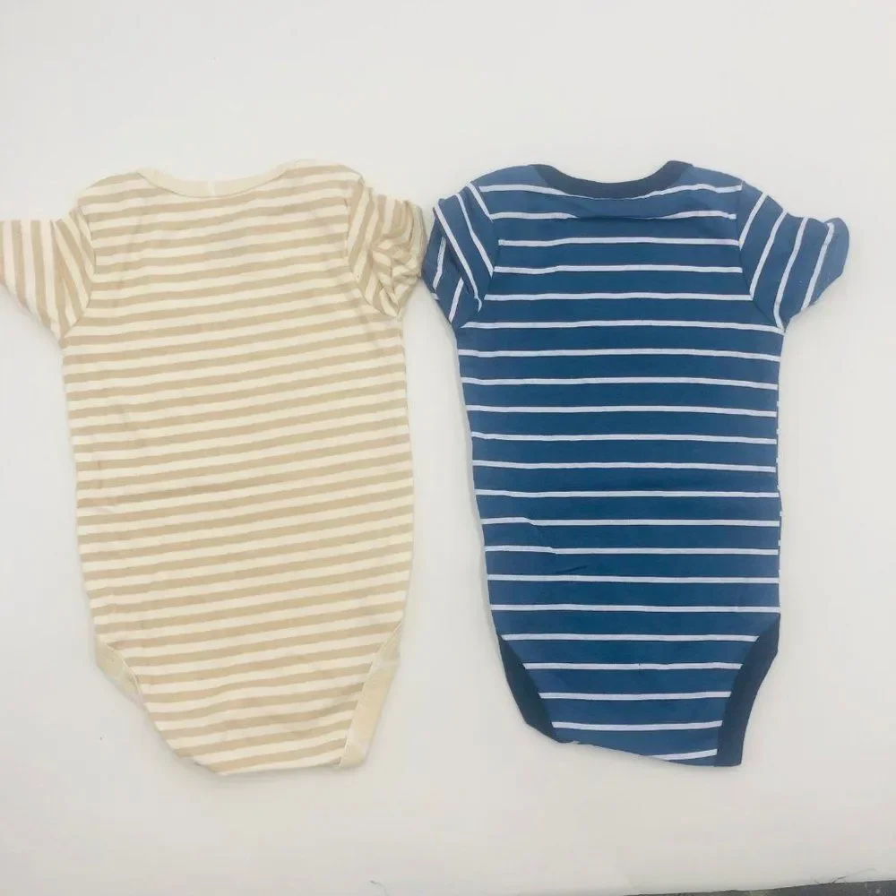 Brand New Baby‎ Boy Short Sleeve Bodysuit/Onesies 3 Pack Size 6 to 9 Months
